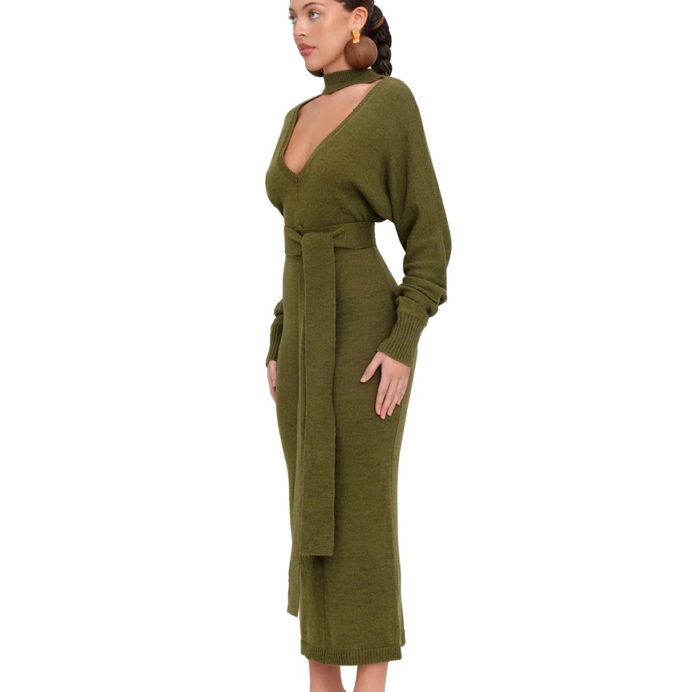 Authentic Andrea Iyamah MARI JADE KNIT DRESS [Cross Posted]